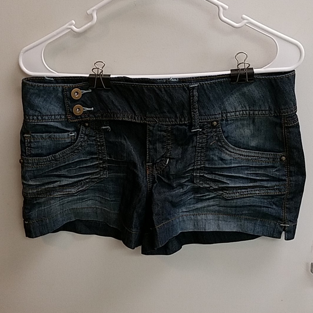 So distressed shorts